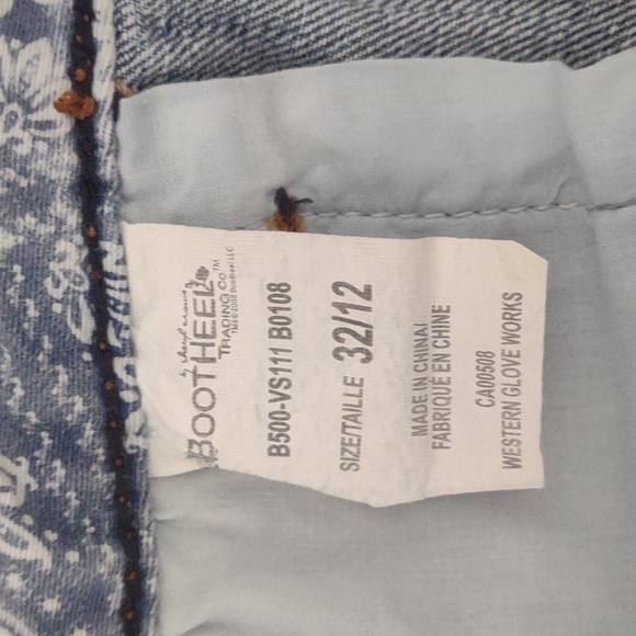 BootHeel Trading Co by Sheryl Crow "Rock Vintage " 5-pocket shorts. Siz… - Picture 11 of 12